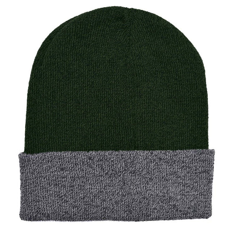 Lambretta Turn Up Beanie SS1207-KHAKI/CHAR
