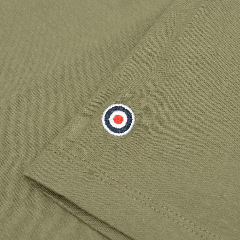 Lambretta Target Quadrant Tee Herren T-Shirt SS1509-KHAKI