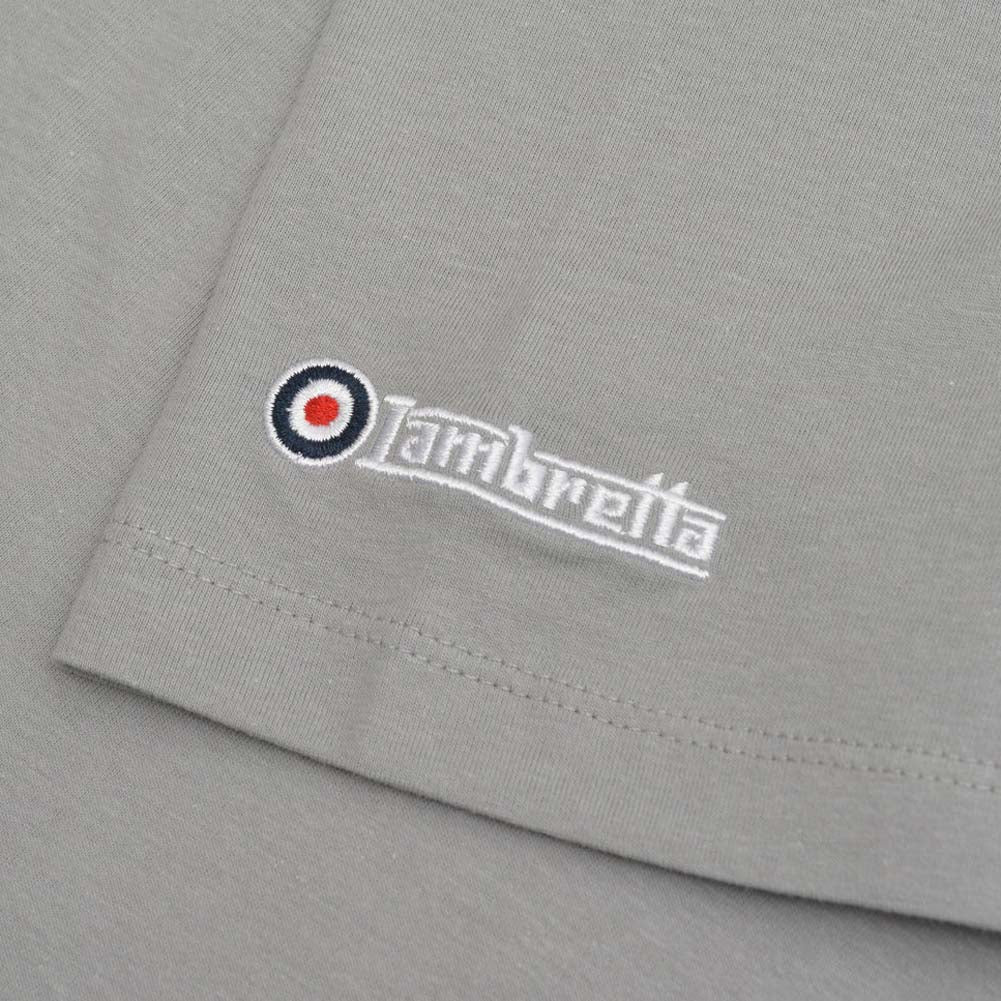 Lambretta Chevron Target Tee Herren T-Shirt SS1512-GREY