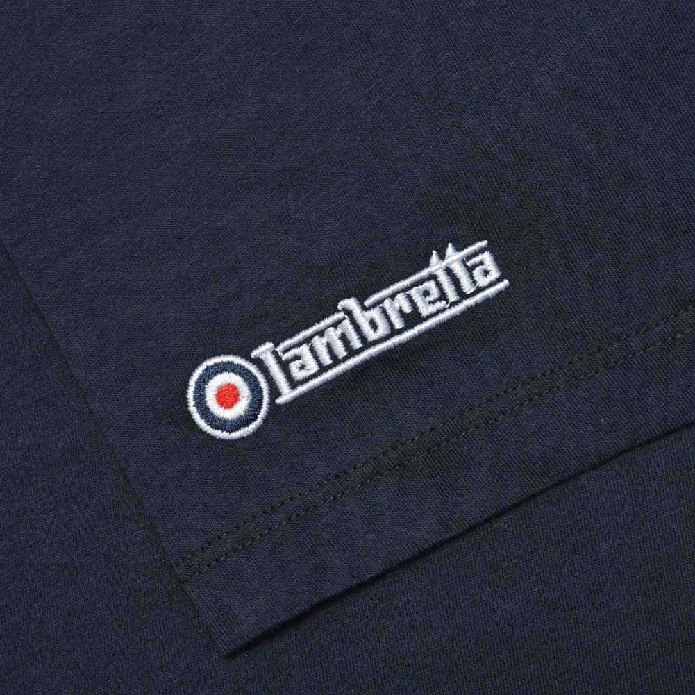 Lambretta Target Patern Tee Herren T-Shirt SS4003-NAVY