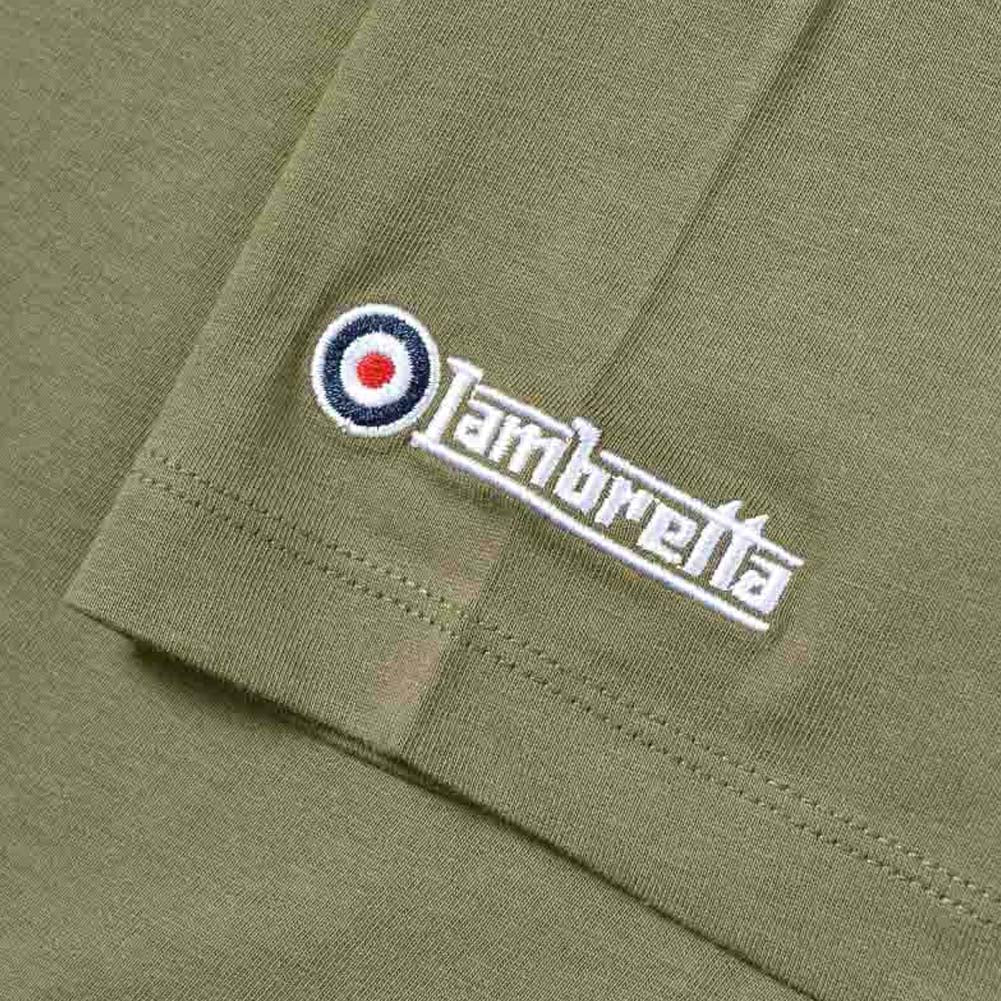 Lambretta Target Box Tee Herren T-Shirt SS5007-KHAKI