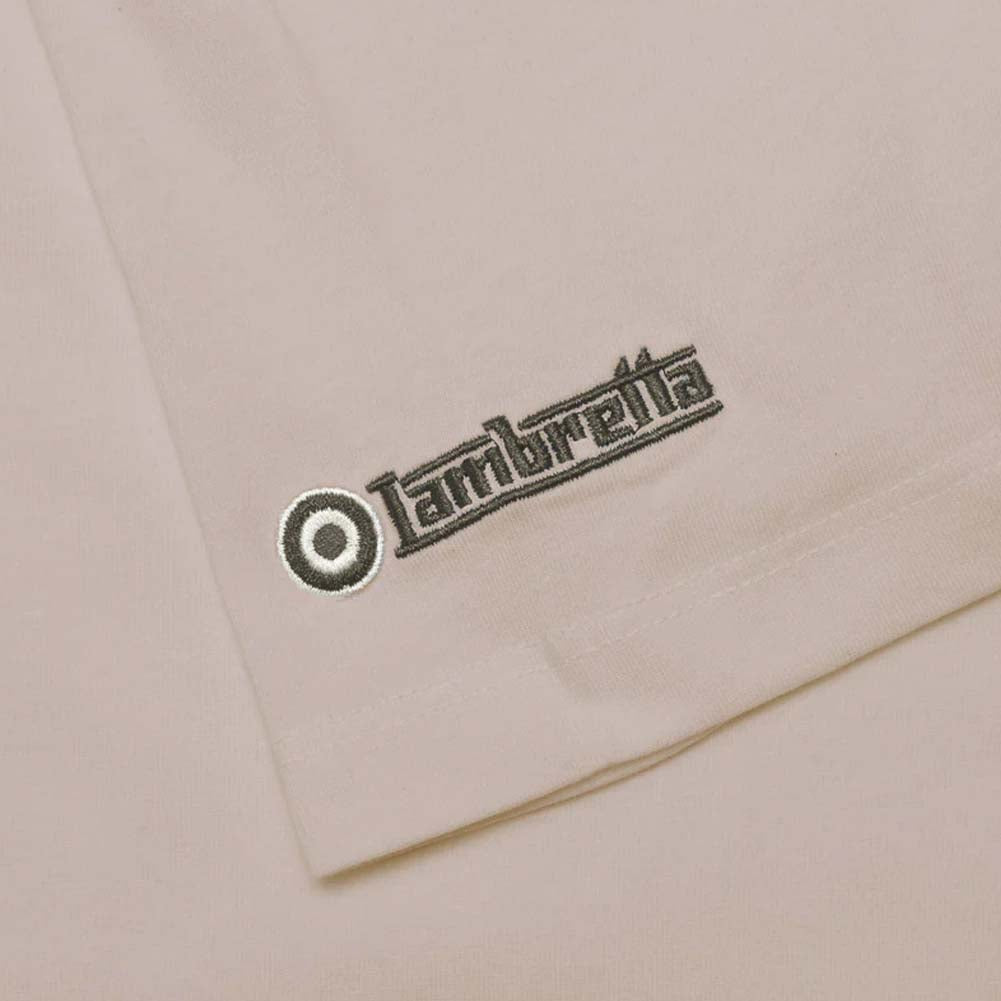 Lambretta Brand Target Tee Herren T-Shirt SS6006-TOFU