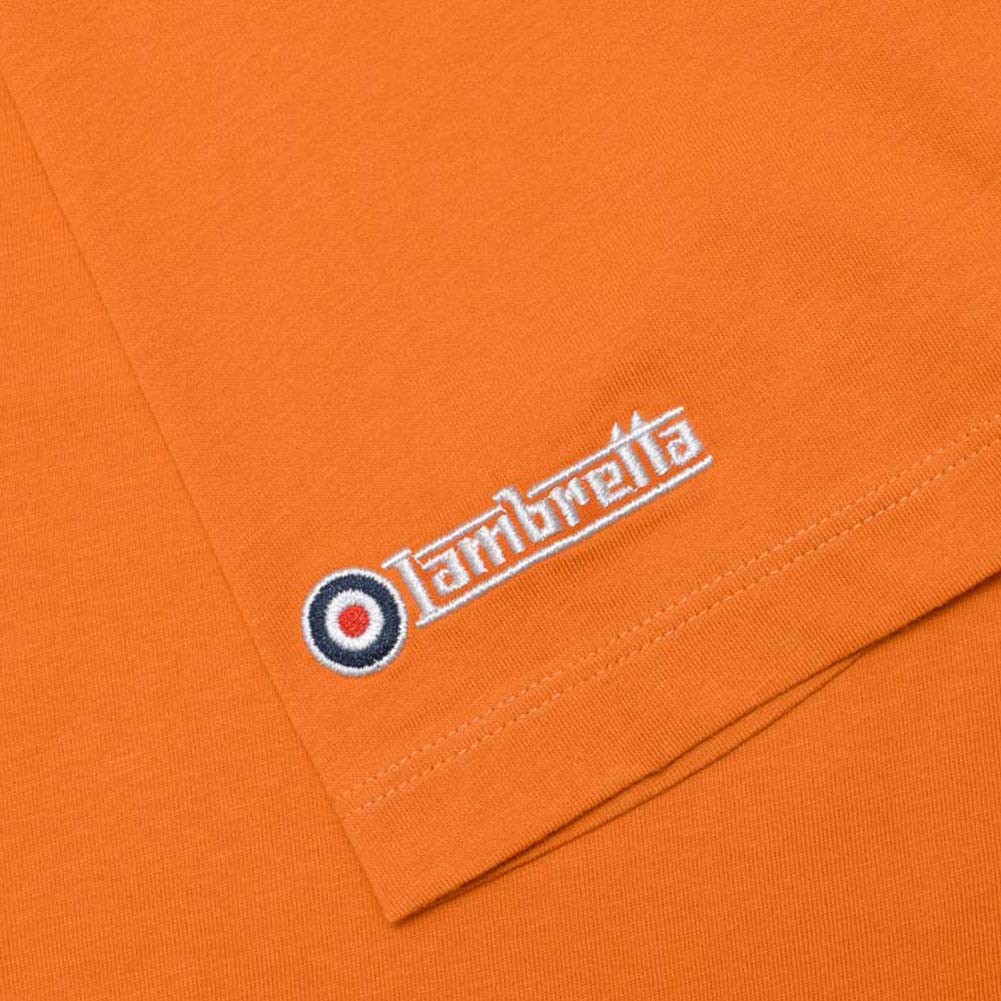 Lambretta Mod Target Tee Herren T-Shirt SS6010-APRICOT