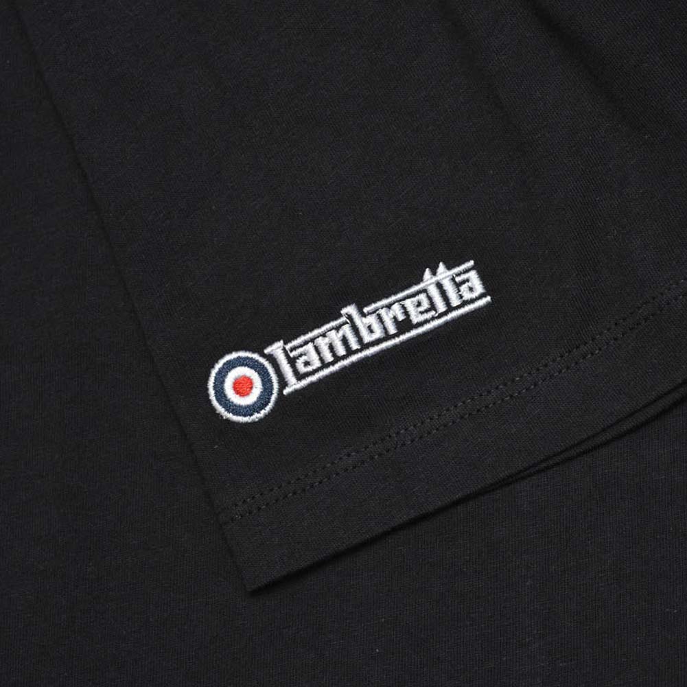 Lambretta Mod Target Tee Herren T-Shirt SS6010-BLACK