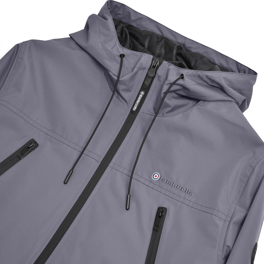 Lambretta Terrace Waterproof Herren Parka Jacke SS7817-IRON