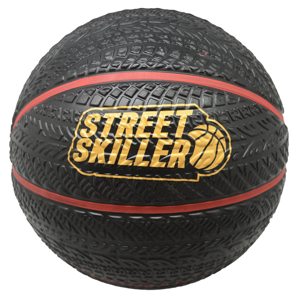 STREETSKILLER "Ultimate Grip" Basketball schwarz/rot