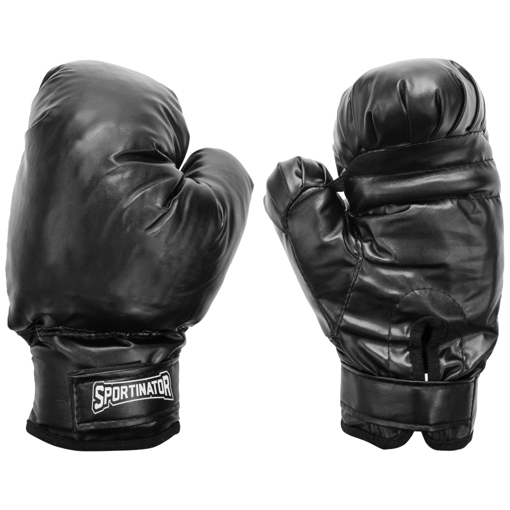 SPORTINATOR Punchingball Boxstand Standbox-Trainer inkl. Boxbirne & Boxhandschuhen rot