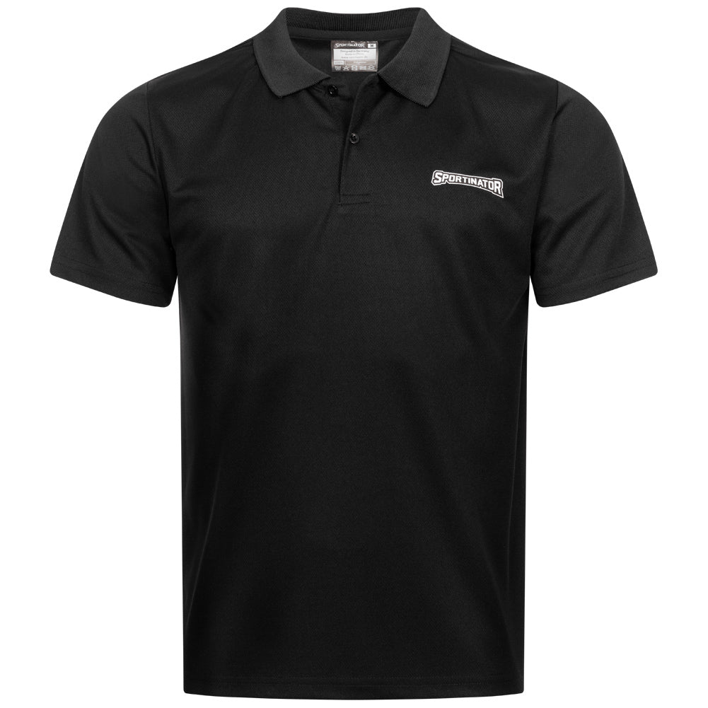 SPORTINATOR Essentials Uomo Polo per l'allenamento nero