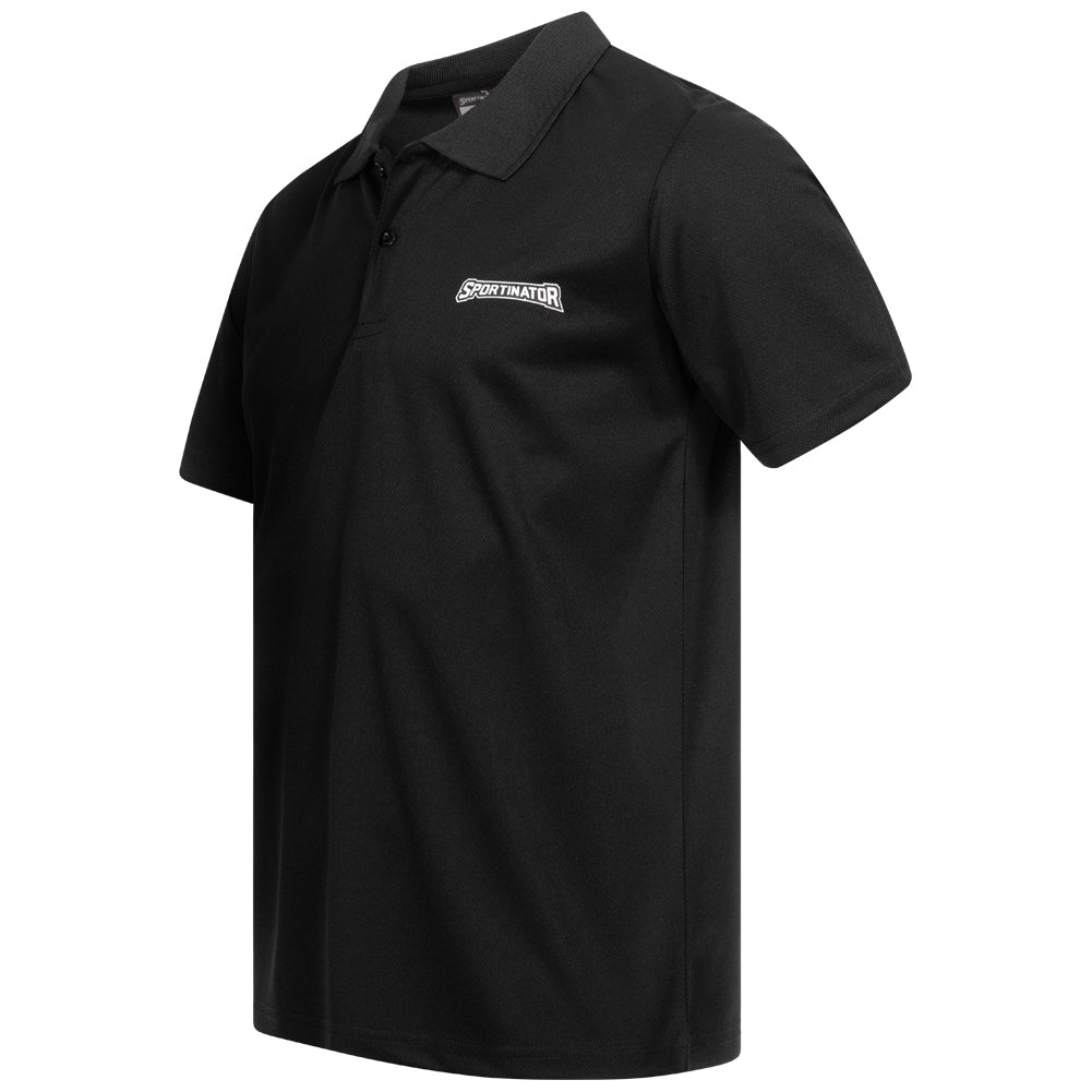 SPORTINATOR Essentials Uomo Polo per l'allenamento nero