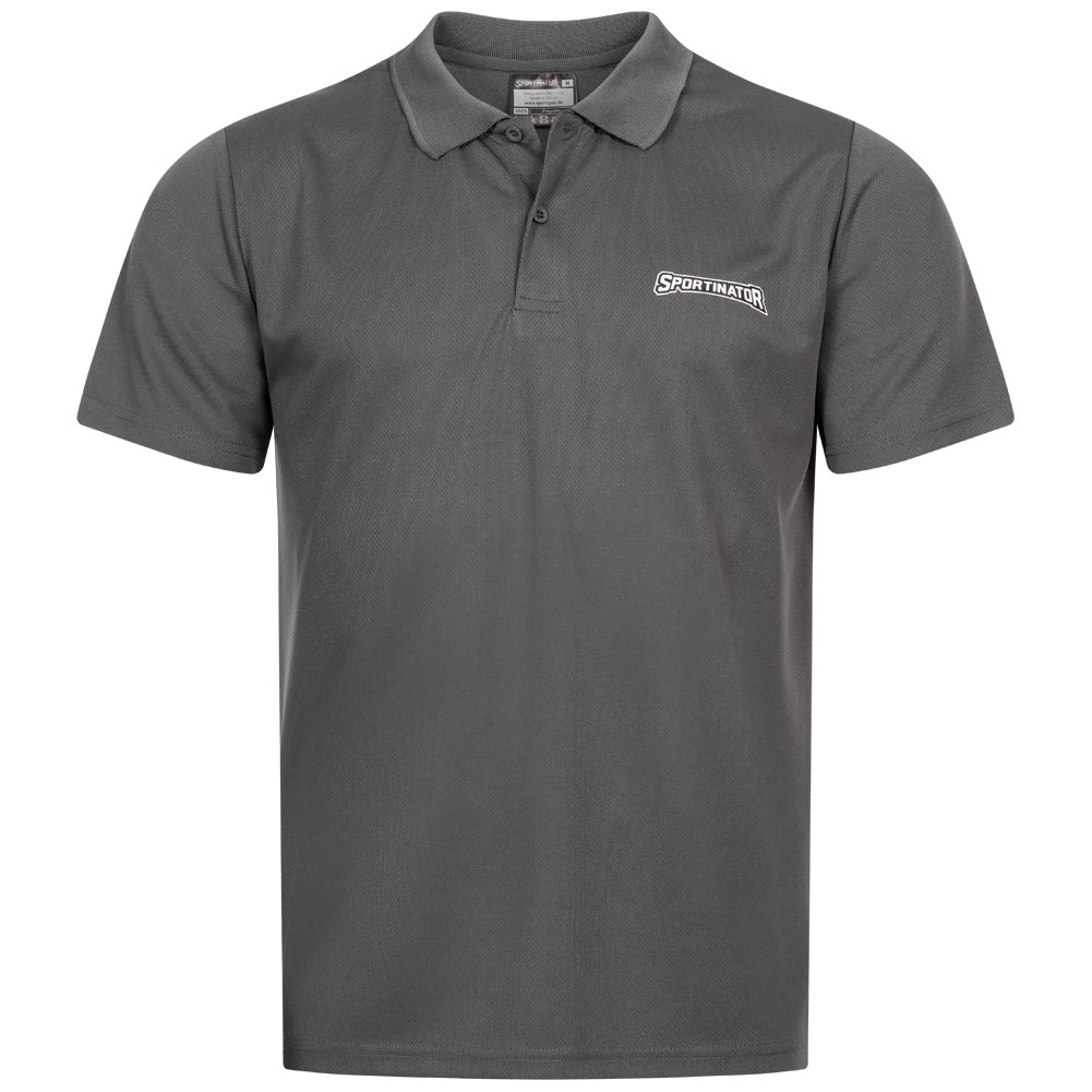 SPORTINATOR Essentials Uomo Polo per l'allenamento grigio