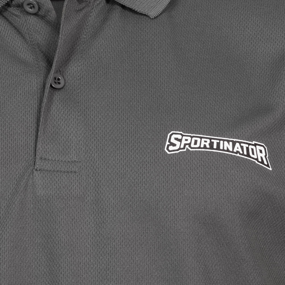 SPORTINATOR Essentials Uomo Polo per l'allenamento grigio