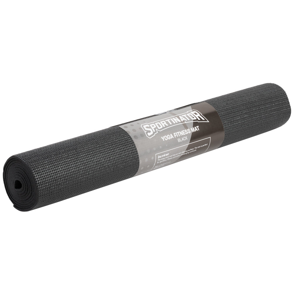 SPORTINATOR Combat Fitness Yogamatte schwarz