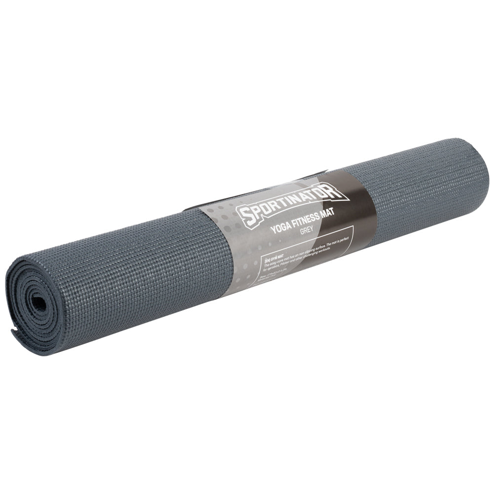 SPORTINATOR Combat Fitness Yogamatte grau