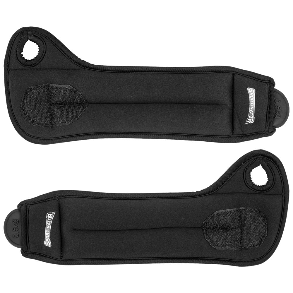 SPORTINATOR Premium Arm Gewichtsmanschetten 0,5 kg 2 Stück