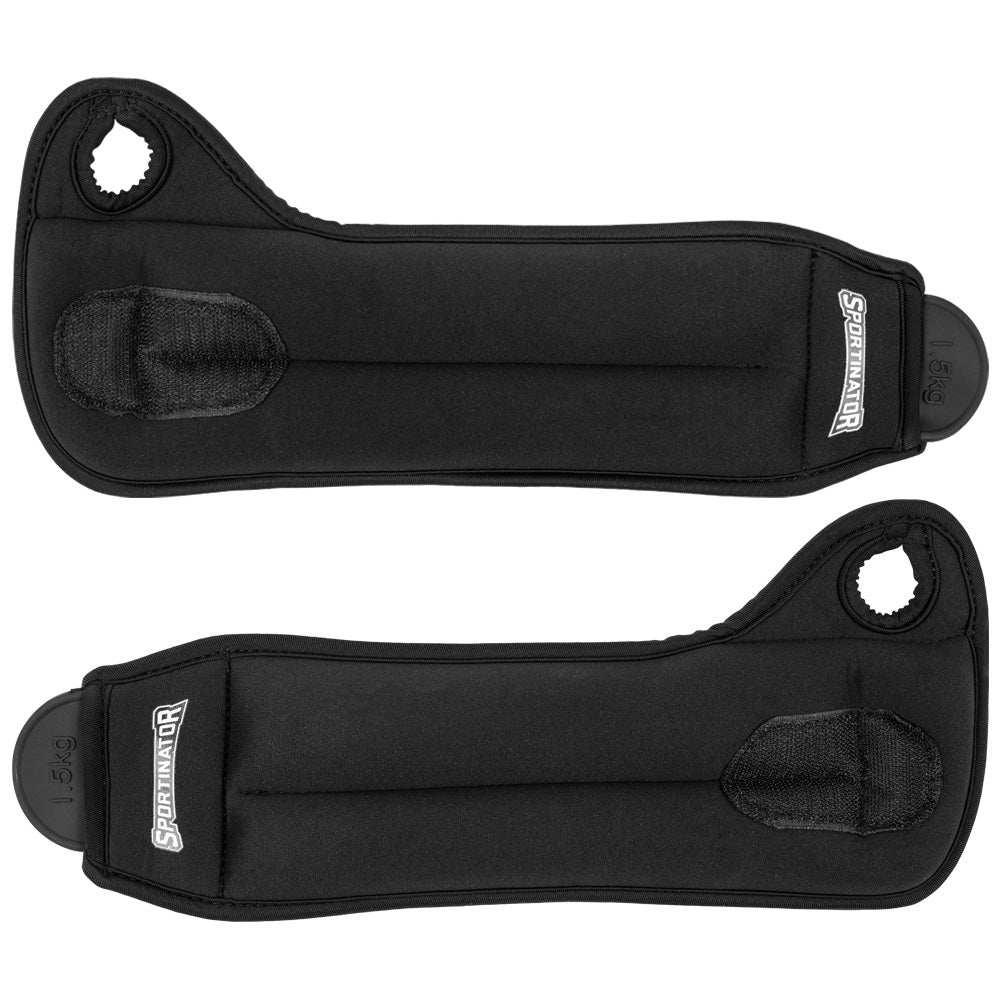 SPORTINATOR Premium Arm Gewichtsmanschetten 1,5 kg 2 Stück