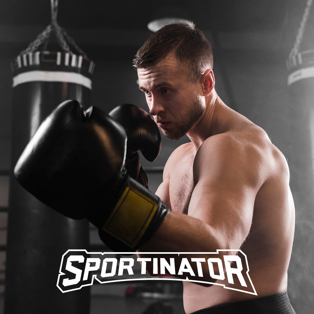 SPORTINATOR "Beast" MMA Kampfsport Handschuhe schwarz