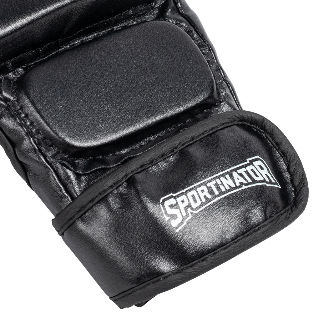 SPORTINATOR "Beast" MMA Kampfsport Handschuhe schwarz
