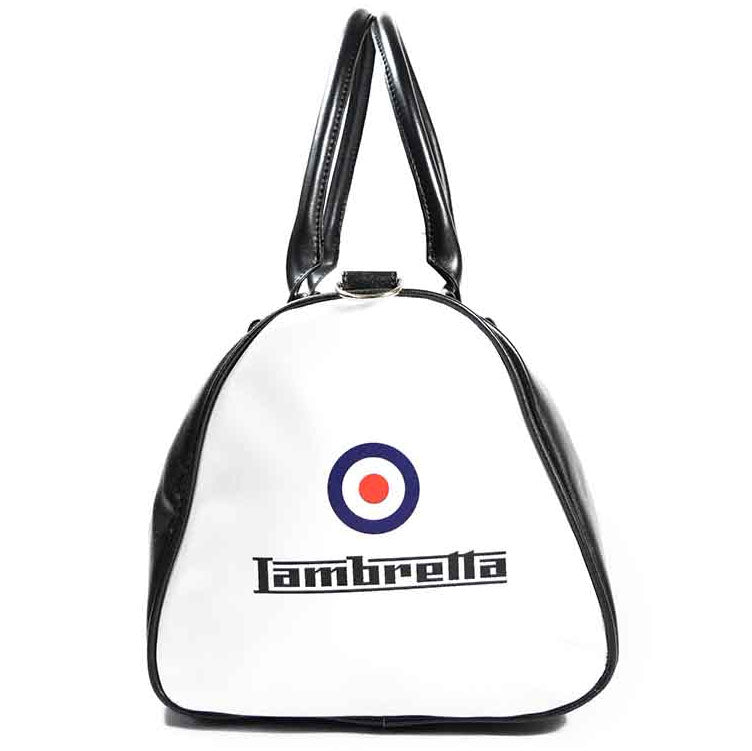 Lambretta Retro Sports Bag Tasche 23 x 40 x 25 T20064S-BLK/WHT
