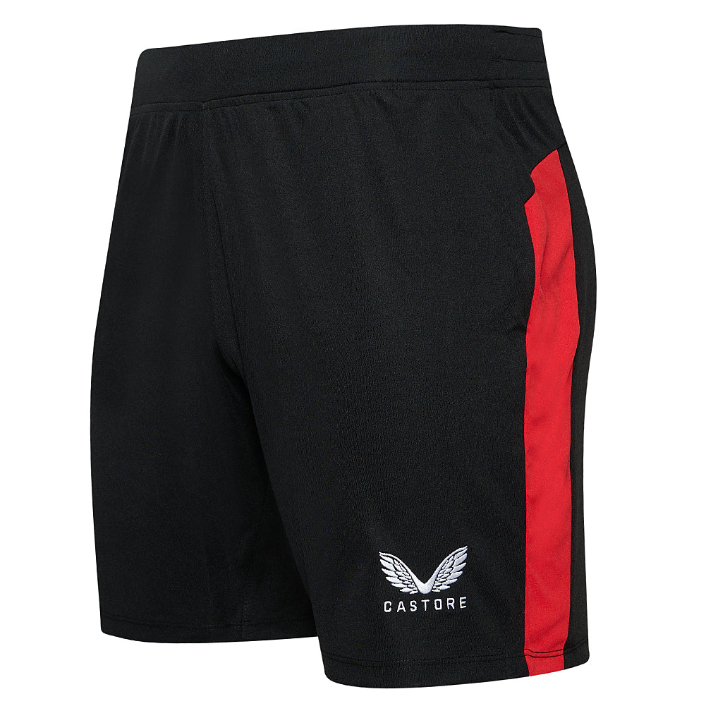 Sevilla Atlético CASTORE Herren Heim Shorts TM1085-BLACKTRUERED
