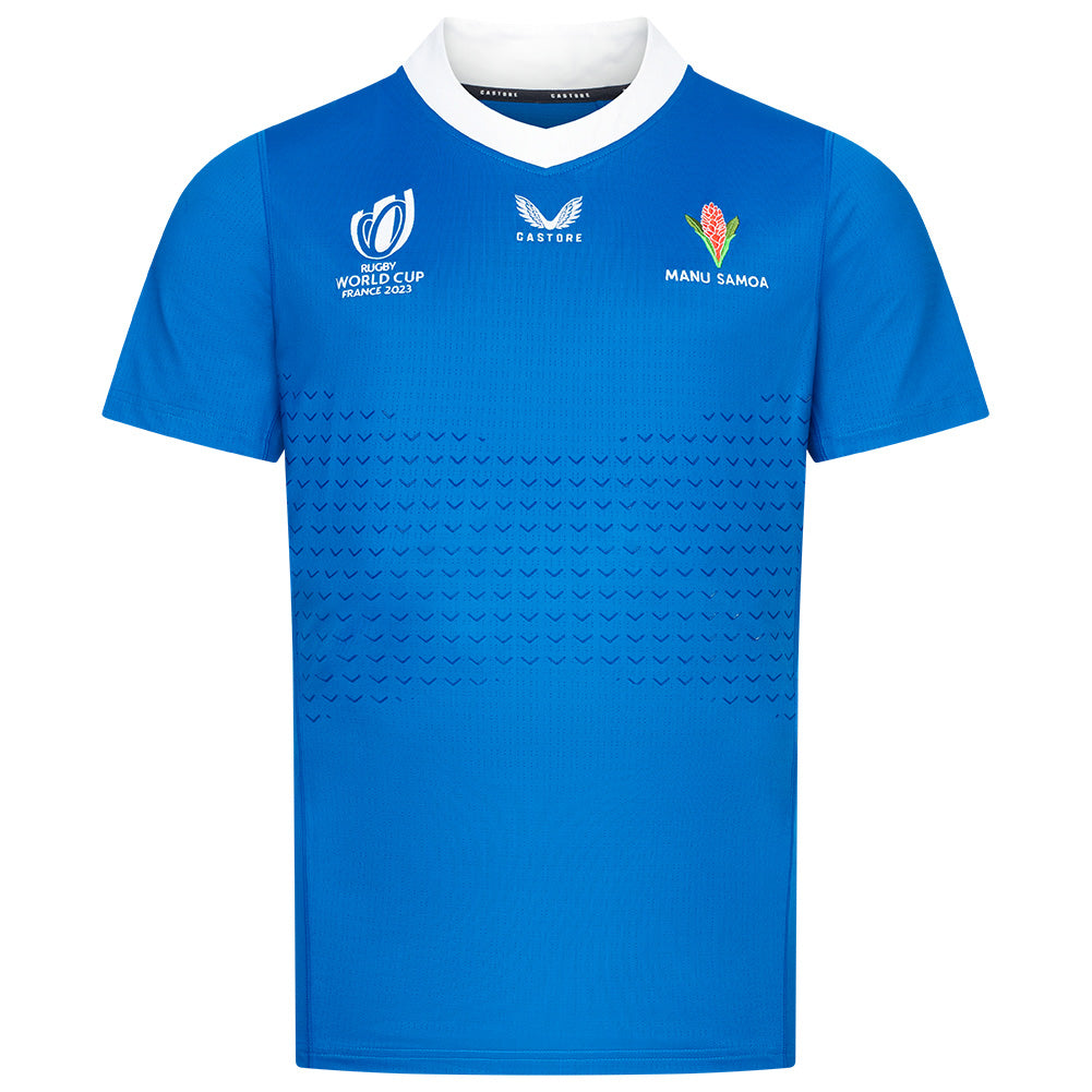 Samoa Rugby WM CASTORE Herren Trainings Trikot TM5393-BLUE