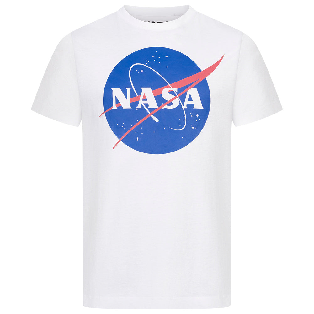 NASA Circle Logo Herren T-Shirt TMMTS007WHT