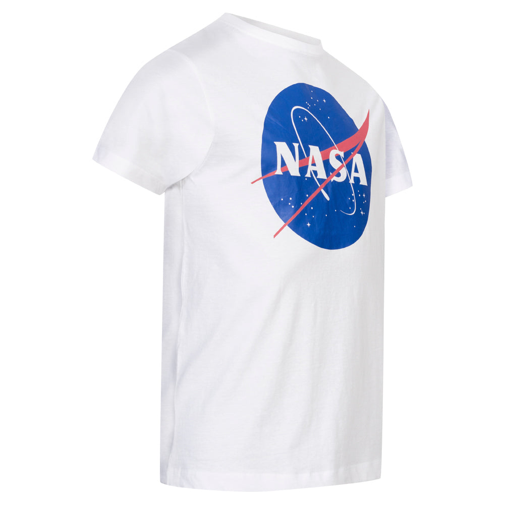 NASA Circle Logo Herren T-Shirt TMMTS007WHT