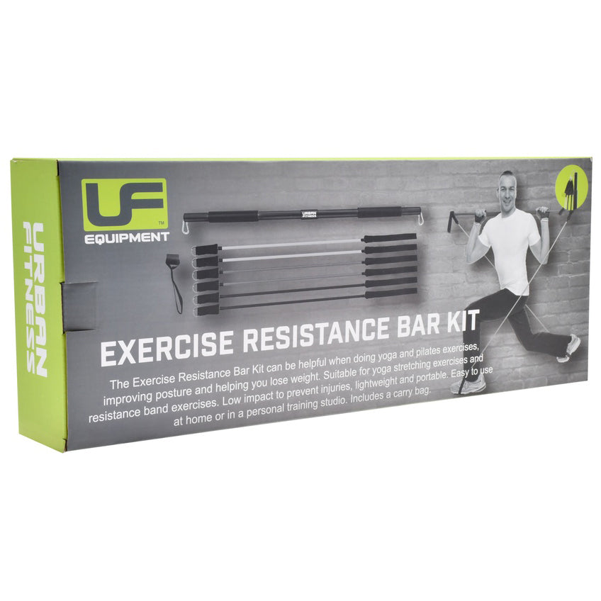 Urban Fitness Resistance Bar Kit Widerstandstraining Set UFA218