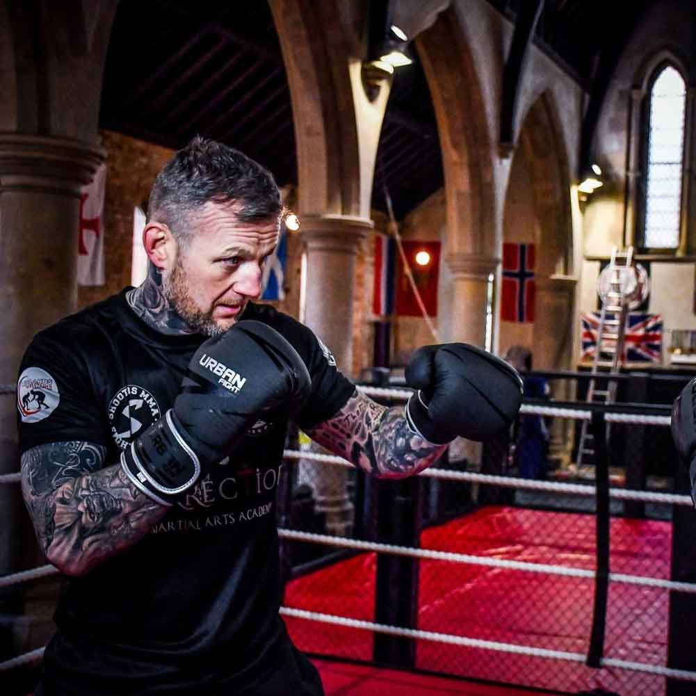 Urban Fight Sparring Guantoni da boxe in pelle UFC00408BV