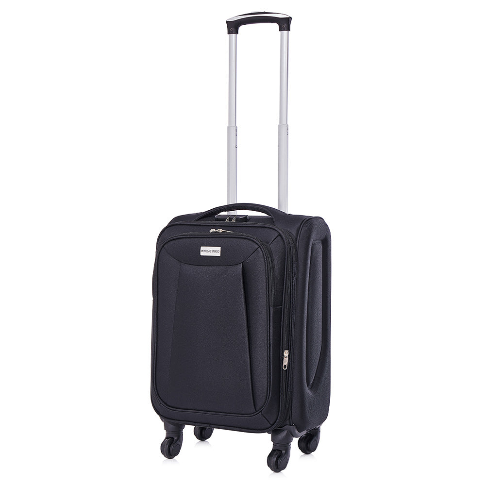 VERTICAL STUDIO "Tromso" 20" 24" 28" Stoffkoffer 3er-Set schwarz