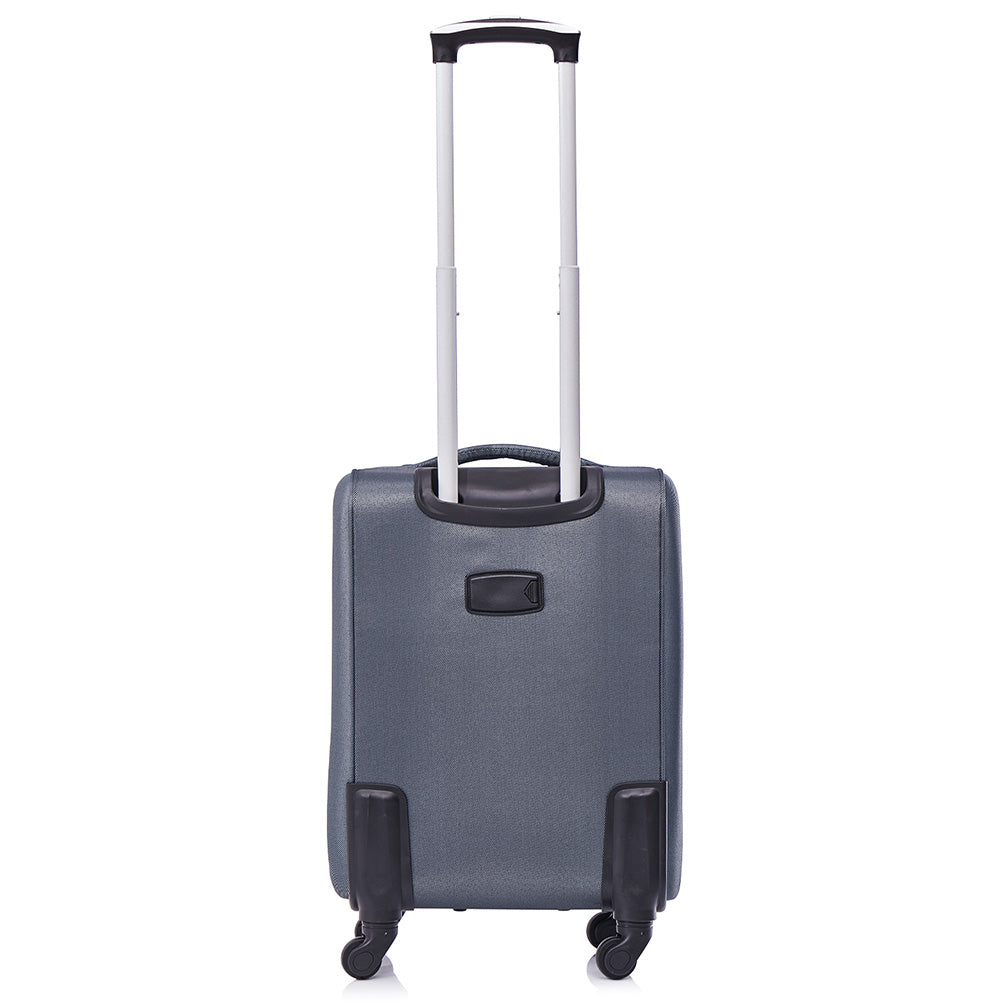 VERTICAL STUDIO "Tromso" 20" 24" 28" Stoffkoffer 3er-Set grau
