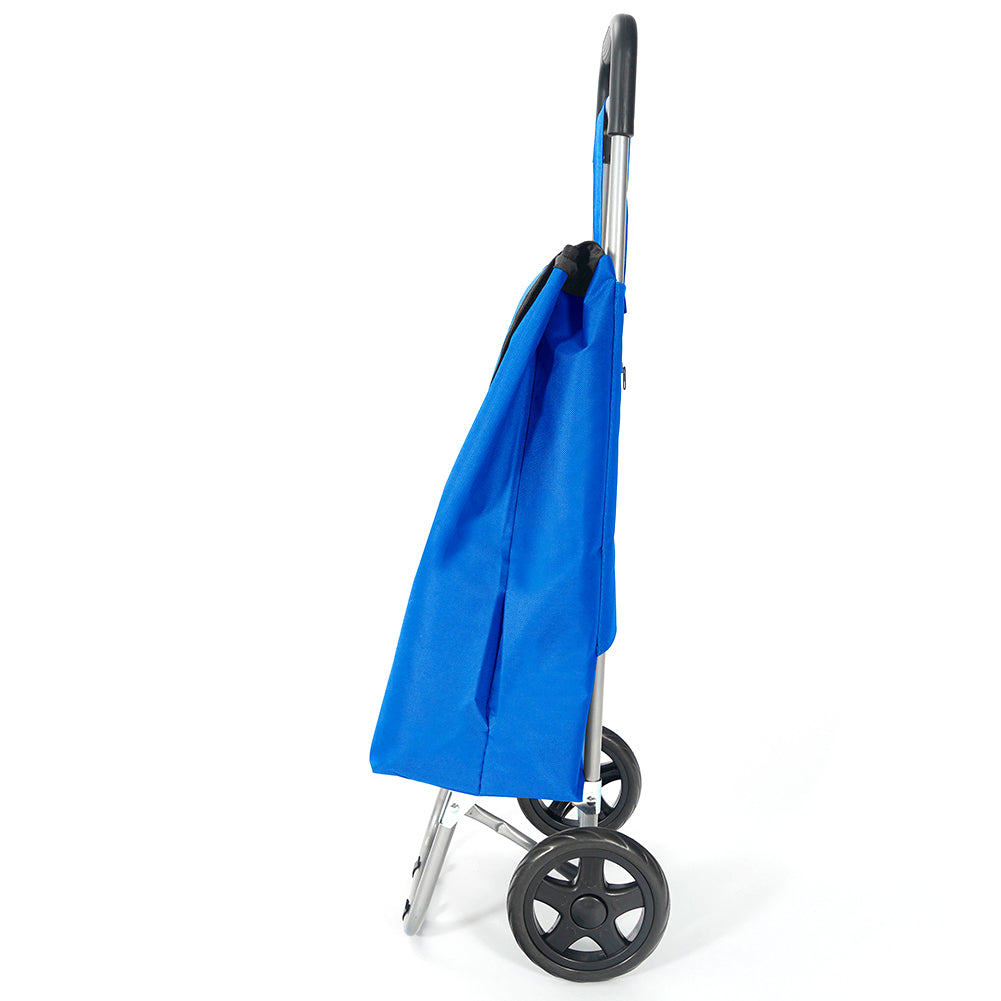 VERTICAL STUDIO klappbarer Einkaufstrolley 35 L royal