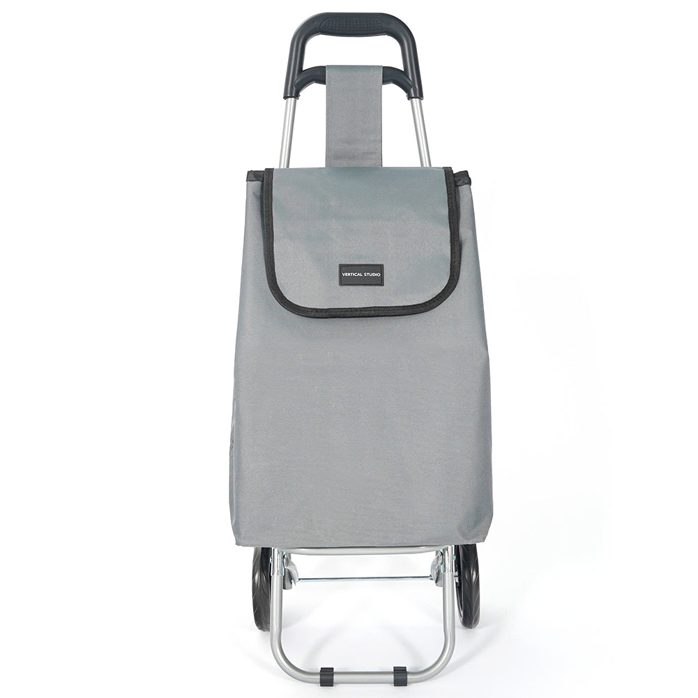 VERTICAL STUDIO klappbarer Einkaufstrolley 35 L grau