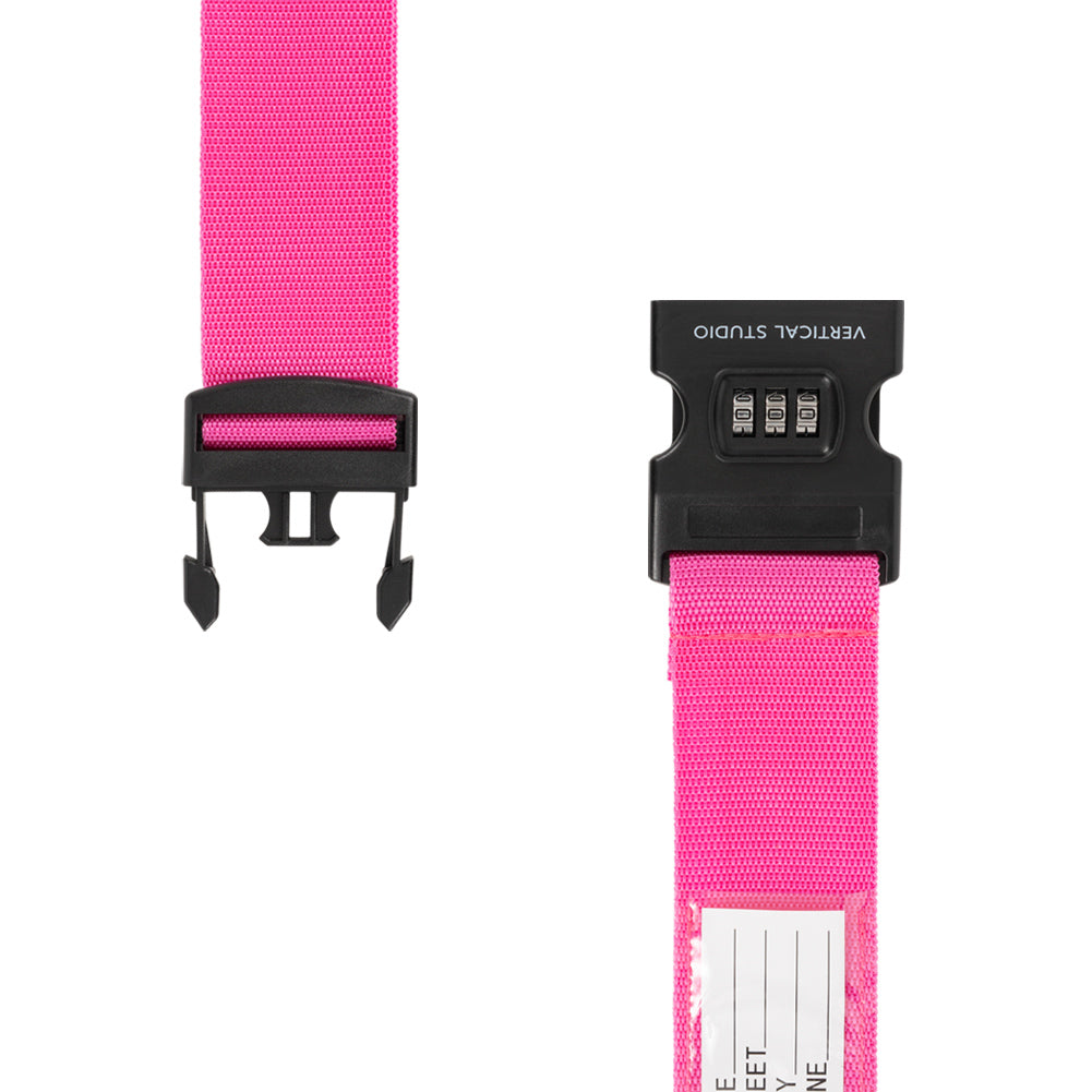 VERTICAL STUDIO Gepäck Koffergurt 200cm pink
