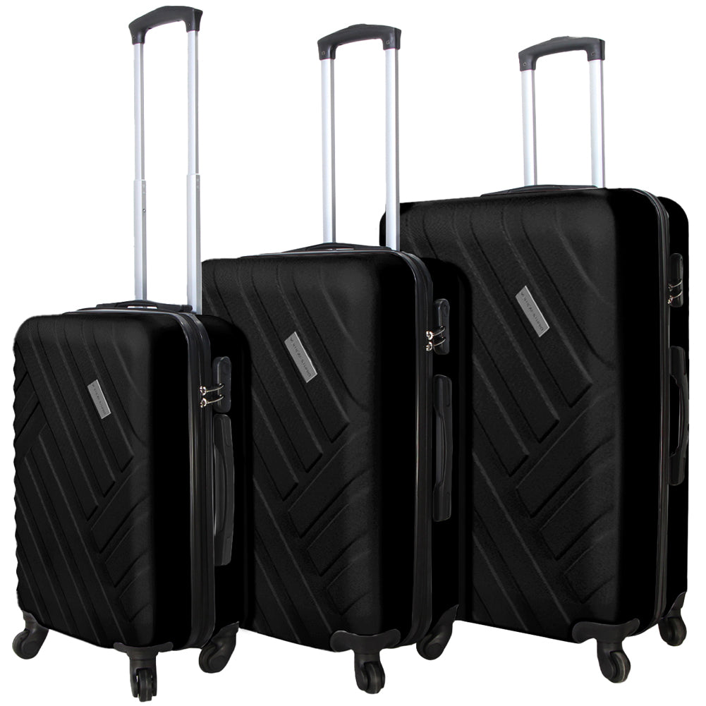 VERTICAL STUDIO "Vantaa" Koffer 3er-Set 20" 24" 28" schwarz