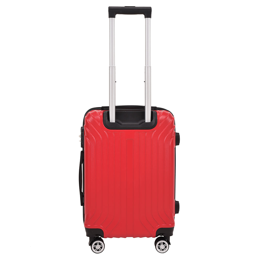 VERTICAL STUDIO "Kittilä" Koffer 3er-Set 20" 24" 28" rot