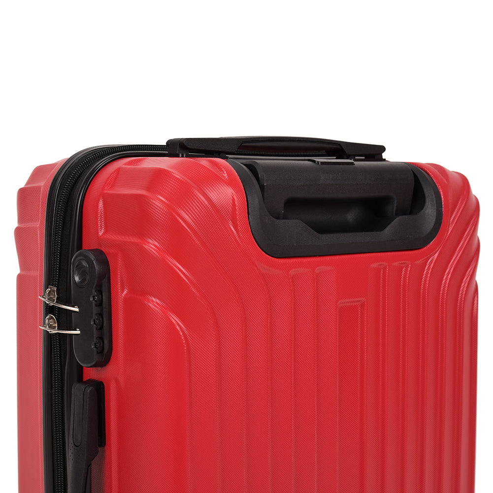 VERTICAL STUDIO "Kittilä" Koffer 3er-Set 20" 24" 28" rot