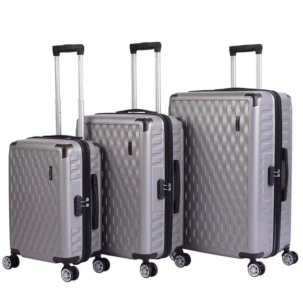 VERTICAL STUDIO "Odense" Koffer 3er-Set 20" 24" 28" grau