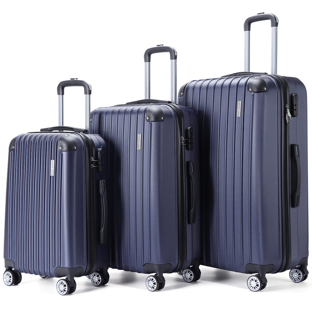 VERTICAL STUDIO "Göteborg" 20" 24" 28" Koffer 3er-Set navy