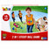 ALOHA 2 in 1 Sticky Ball Game 16-tlg. Kinder Klebeball-Spiel YG37H – Einheitsgröße