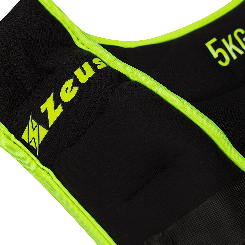 Zeus Gilet con pesi 5 kg per l'allenamento